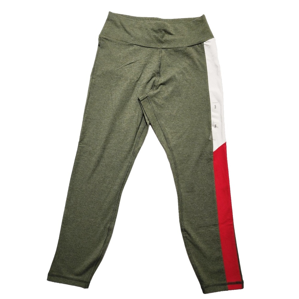 Tommy Hilfiger Womens High-Waisted Leggings Performance Workout Pants Size Small
